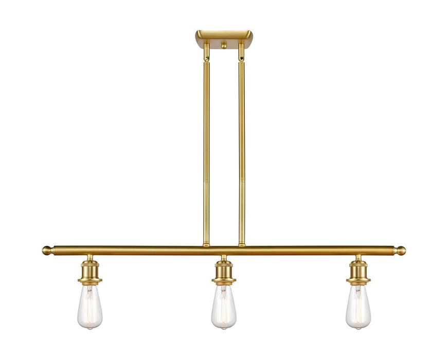 Innovations 516-3I-SG Three Light Island Pendant, Satin Gold