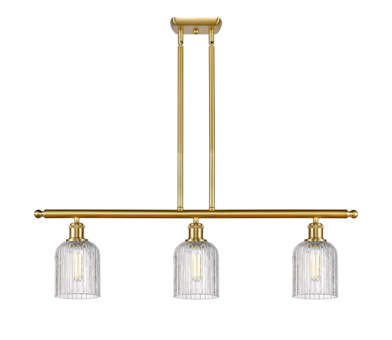 Innovations 516-3I-SG-G559-5CL Three Light Island Pendant, Satin Gold