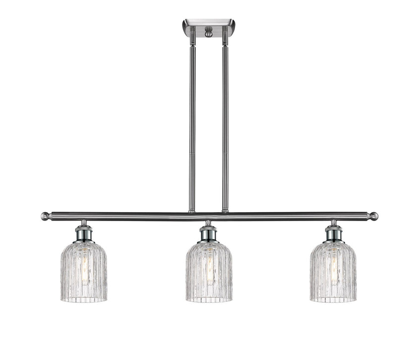 Innovations 516-3I-SN-G559-5CL Three Light Island Pendant, Brushed Satin Nickel