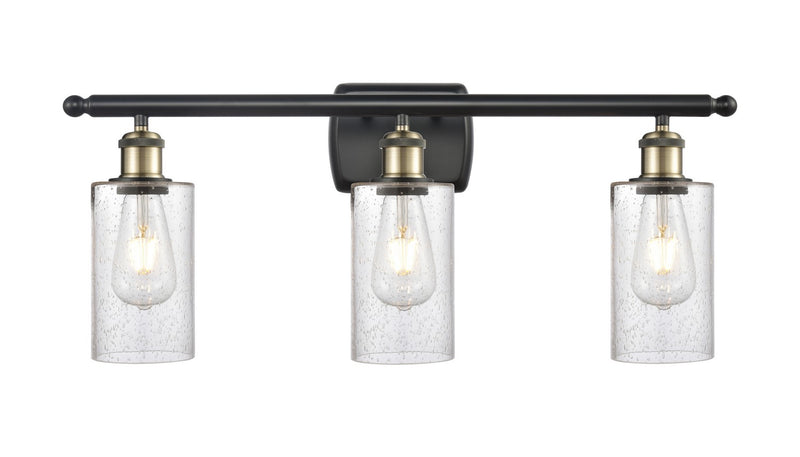 Innovations 516-3W-BAB-G804 Three Light Bath Vanity, Black Antique Brass