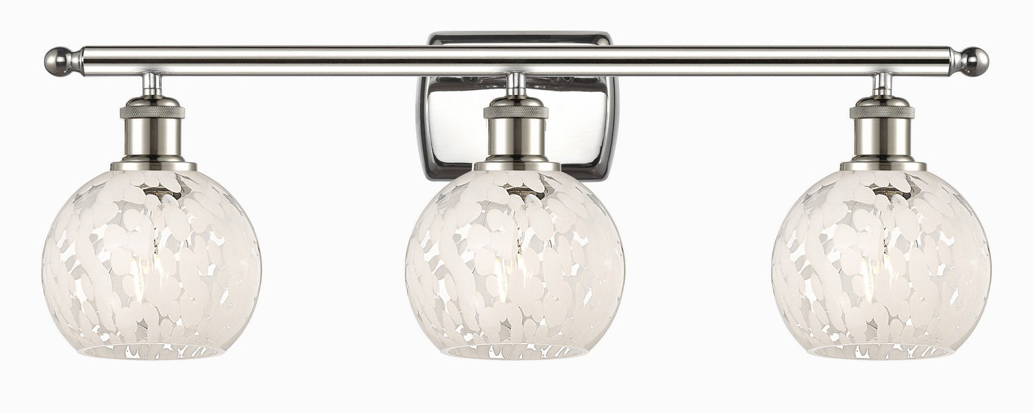 Innovations 516-3W-PN-G1216-6WM LED Bath Vanity, Polished Nickel