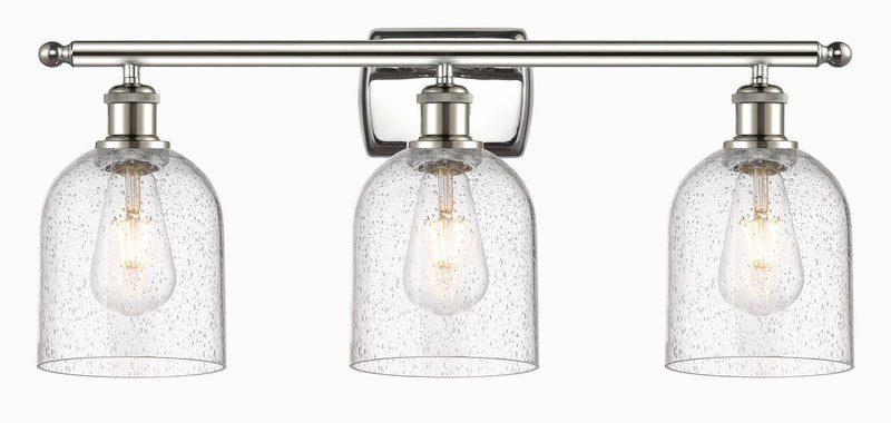 Innovations 516-3W-PN-G558-6SDY Three Light Bath Vanity, Polished Nickel