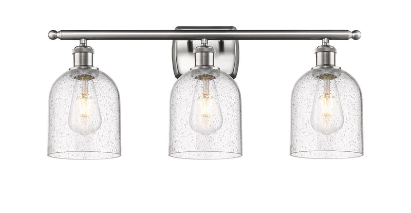 Innovations 516-3W-SN-G558-6SDY Three Light Bath Vanity, Brushed Satin Nickel