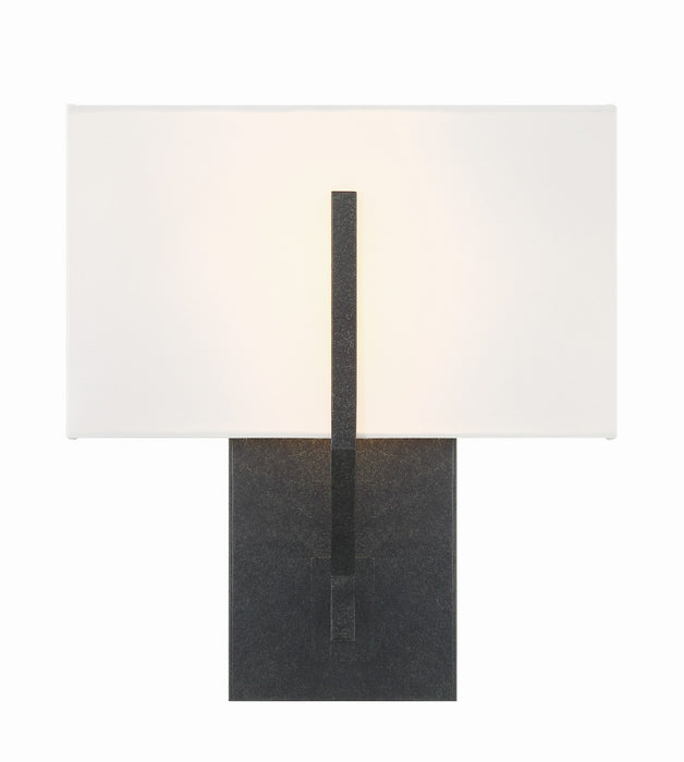 Crystorama CAR-9202-BK Two Light Wall Sconce, Black