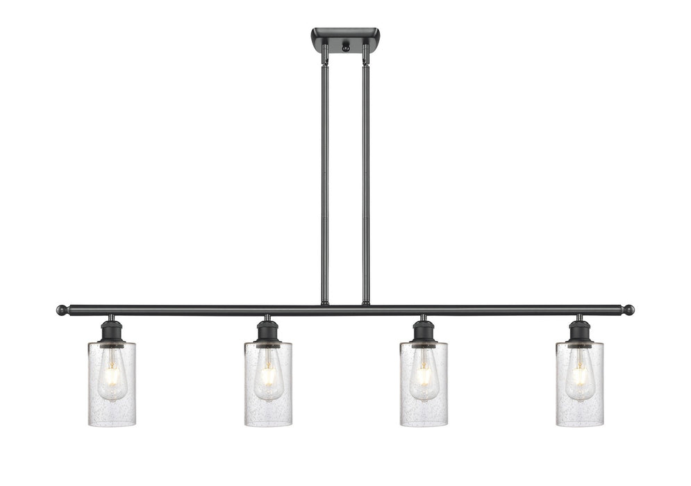 Innovations 516-4I-BK-G804 Four Light Island Pendant, Matte Black