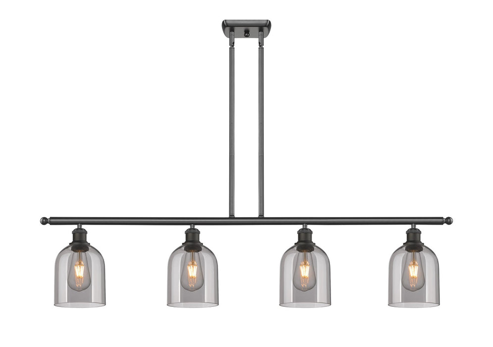 Innovations 516-4I-OB-G558-6SM Four Light Island Pendant, Oil Rubbed Bronze