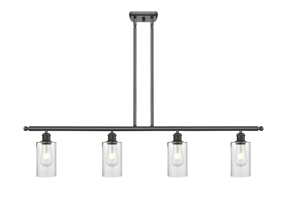 Innovations 516-4I-OB-G804 Four Light Island Pendant, Oil Rubbed Bronze