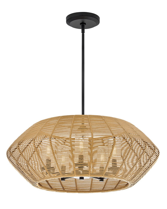 Hinkley 10385BK-CML LED Chandelier, Black