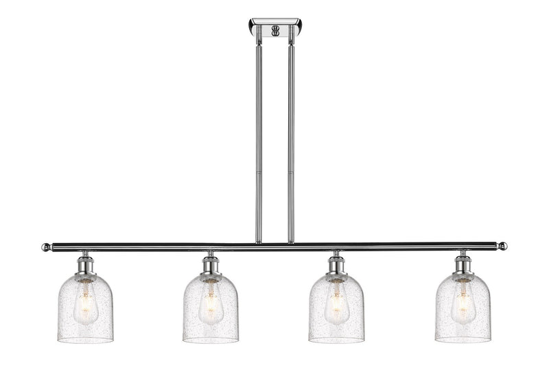 Innovations 516-4I-PC-G558-6SDY Four Light Island Pendant, Polished Chrome