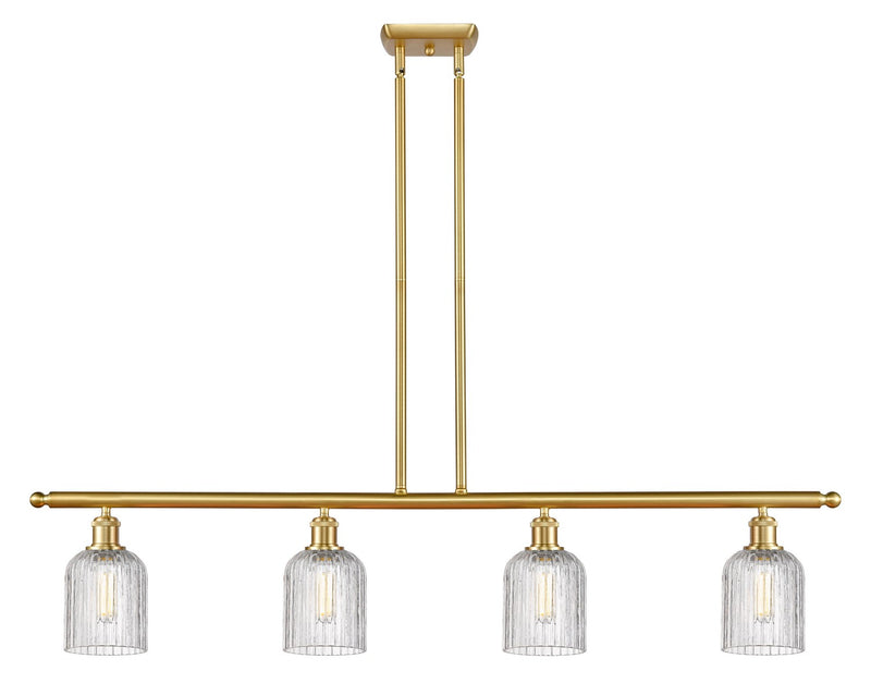 Innovations 516-4I-SG-G559-5CL Four Light Island Pendant, Satin Gold