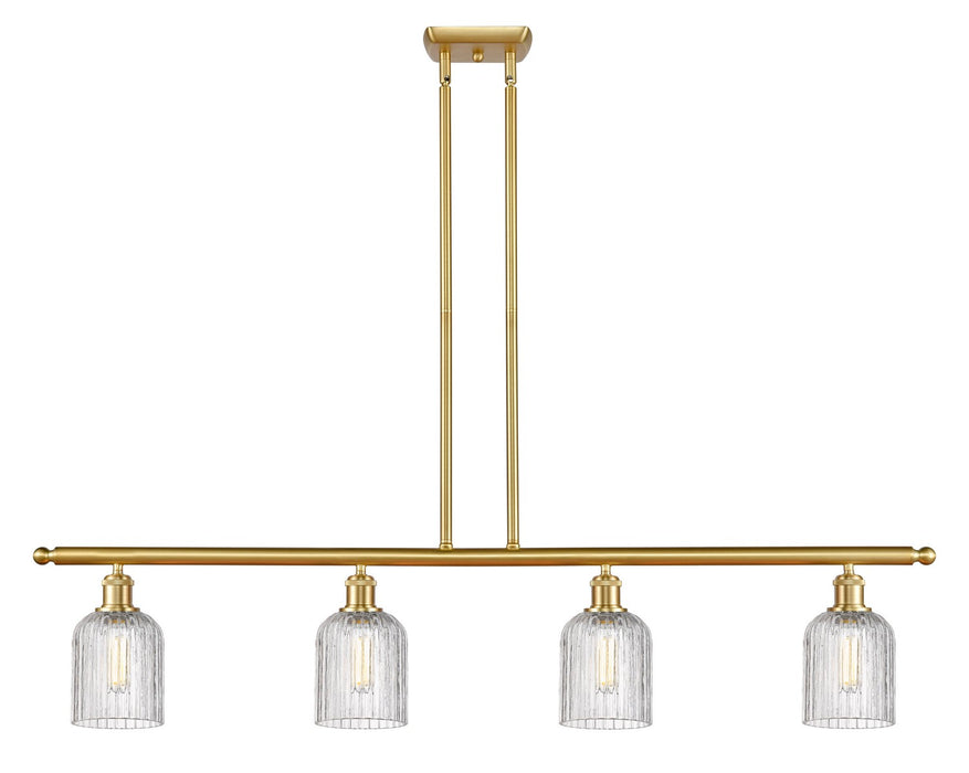 Innovations 516-4I-SG-G559-5CL Four Light Island Pendant, Satin Gold