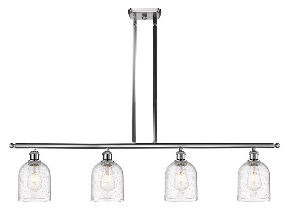 Innovations 516-4I-SN-G558-6SDY Four Light Island Pendant, Brushed Satin Nickel