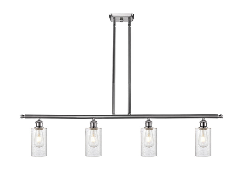 Innovations 516-4I-SN-G804 Four Light Island Pendant, Brushed Satin Nickel