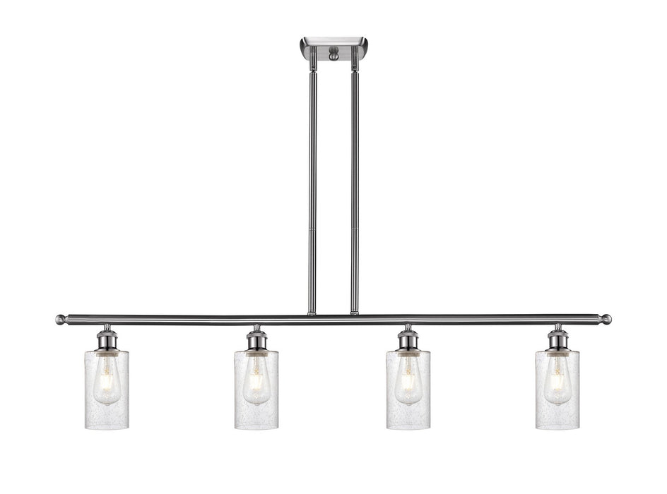 Innovations 516-4I-SN-G804 Four Light Island Pendant, Brushed Satin Nickel
