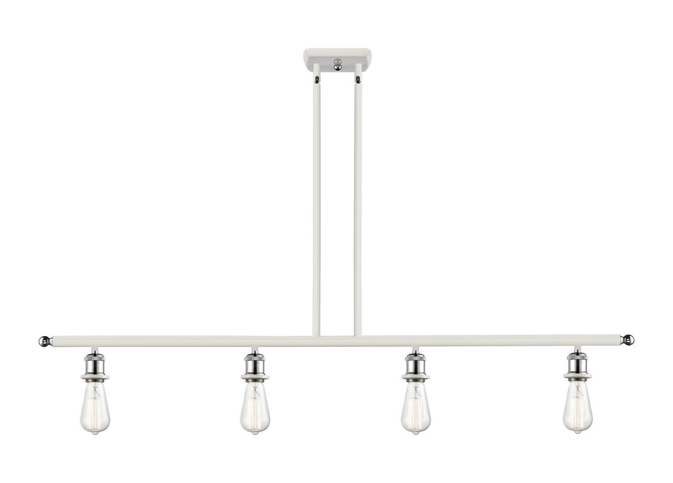 Innovations 516-4I-WPC Four Light Island Pendant, White Polished Chrome