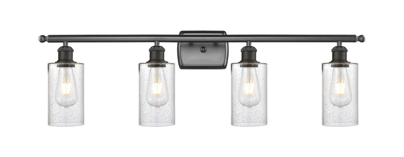 Innovations 516-4W-OB-G804 Four Light Bath Vanity, Oil Rubbed Bronze