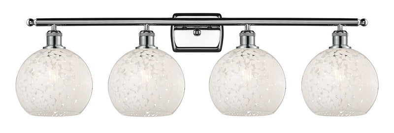 Innovations 516-4W-PC-G1216-8WM LED Bath Vanity, Polished Chrome