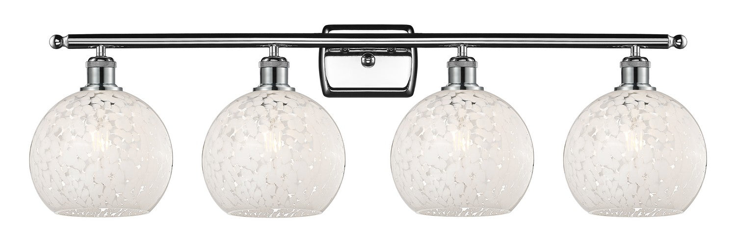 Innovations 516-4W-PC-G1216-8WM LED Bath Vanity, Polished Chrome
