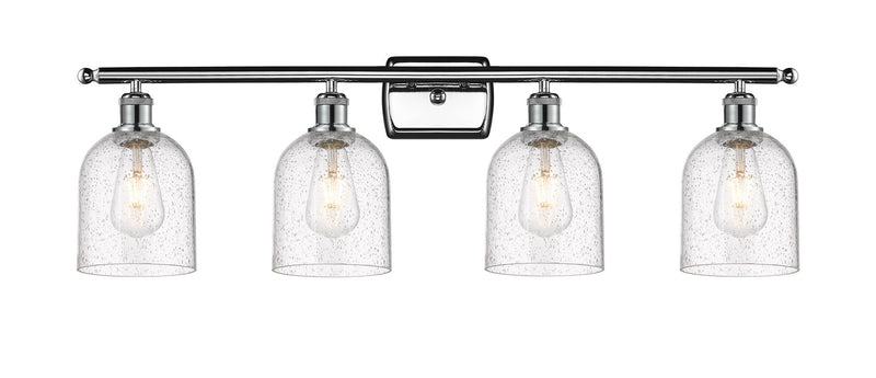 Innovations 516-4W-PC-G558-6SDY Four Light Bath Vanity, Polished Chrome