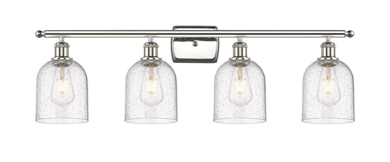 Innovations 516-4W-PN-G558-6SDY Four Light Bath Vanity, Polished Nickel