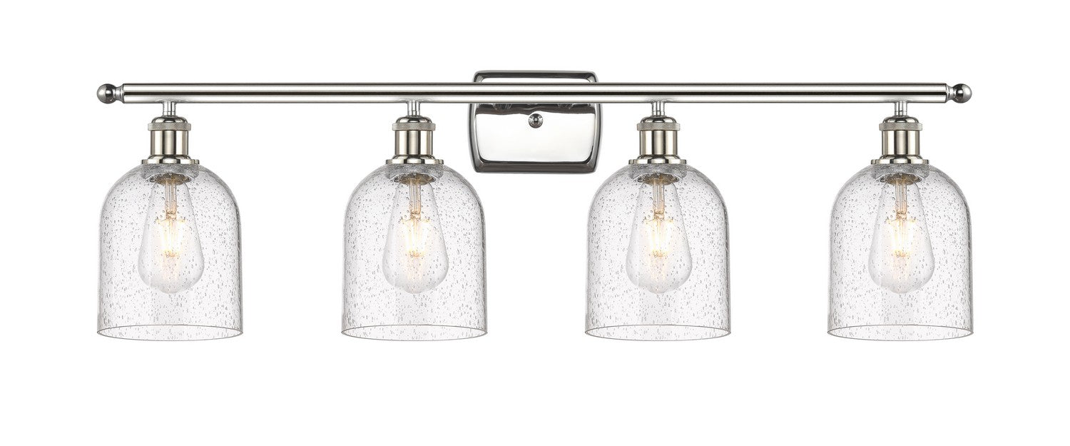 Innovations 516-4W-PN-G558-6SDY Four Light Bath Vanity, Polished Nickel