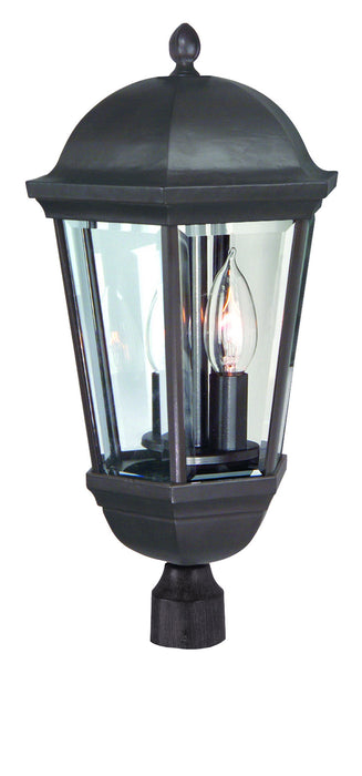 Craftmade Z3025-OBO Three Light Post Mount, Oiled Bronze (Outdoor)