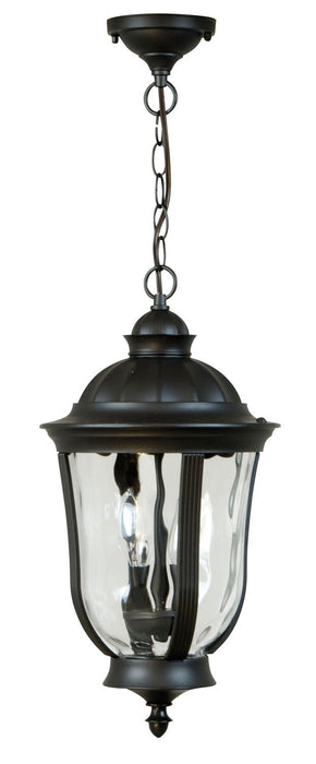 Craftmade Z6011-OBO Two Light Pendant, Oiled Bronze (Outdoor)
