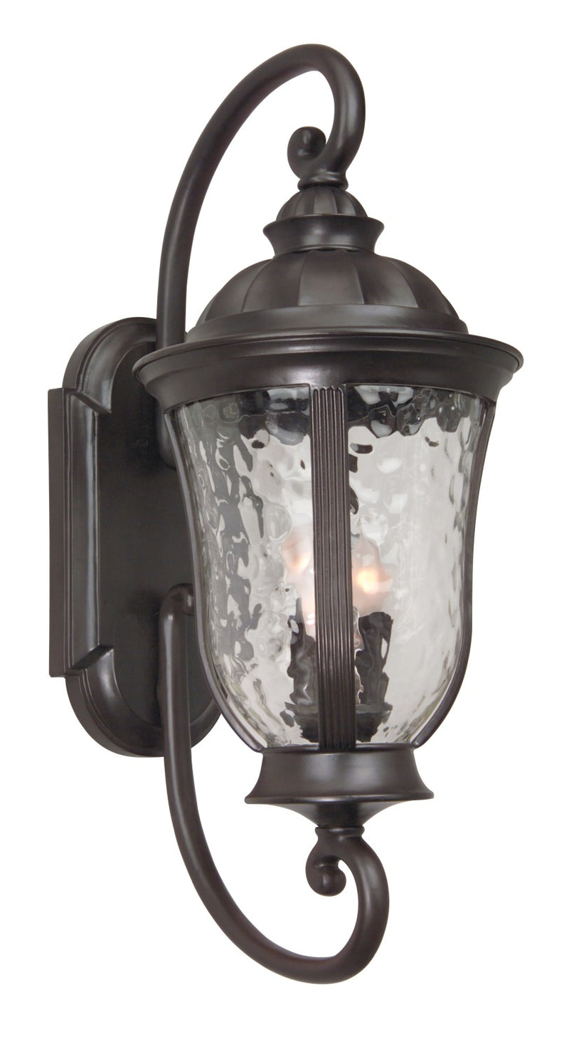 Craftmade Z6020-OBO Three Light Wall Mount, Oiled Bronze (Outdoor)