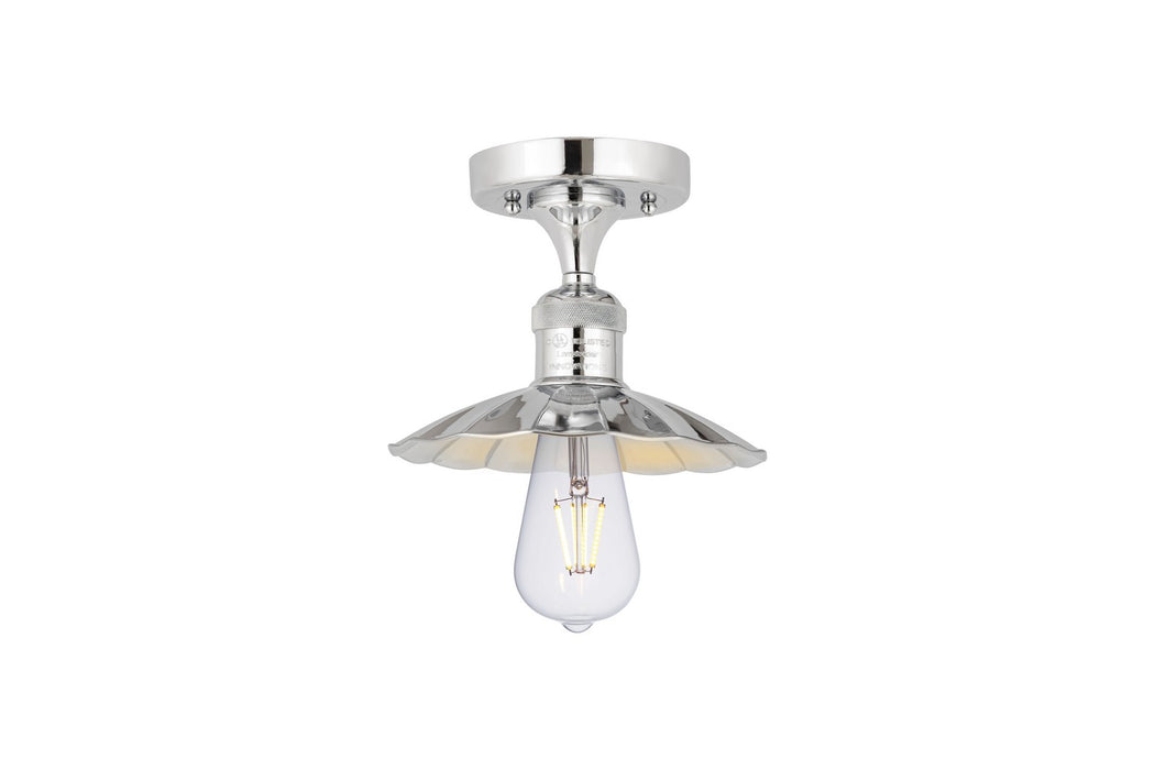 Innovations 517-1C-PC-M17-PC LED Semi-Flush Mount, Polished Chrome