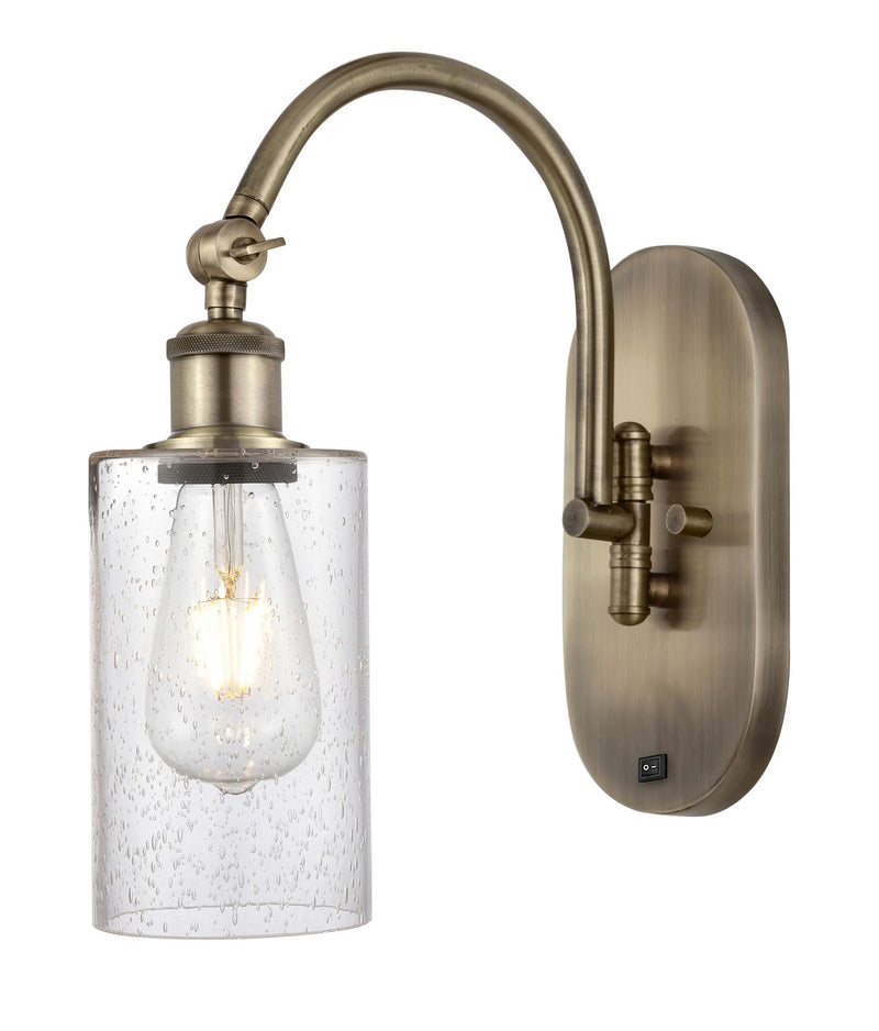 Innovations 518-1W-AB-G804 One Light Wall Sconce, Antique Brass