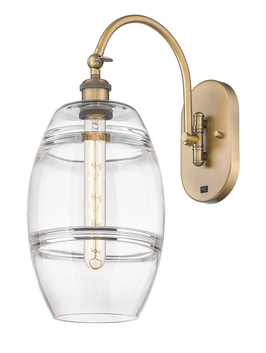Innovations 518-1W-BB-G557-8CL One Light Wall Sconce, Brushed Brass