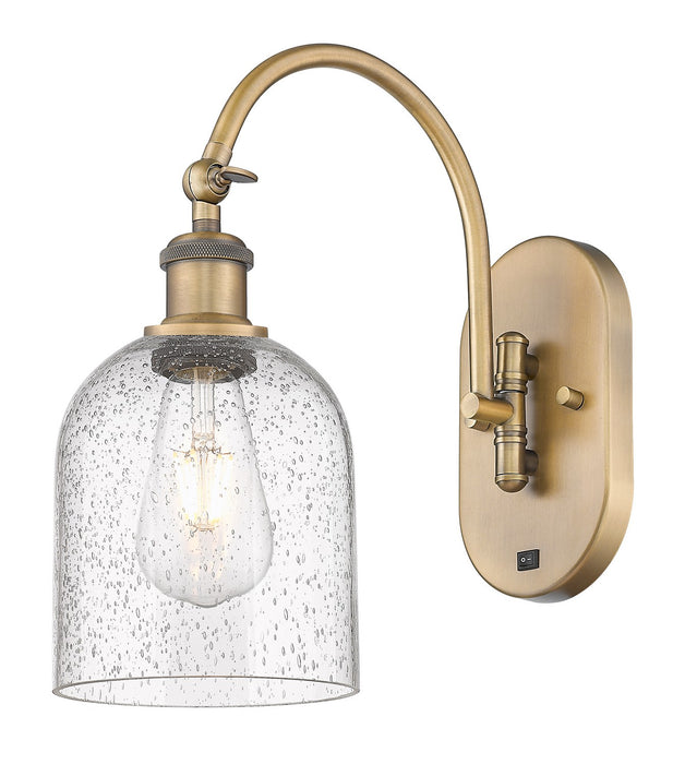 Innovations 518-1W-BB-G558-6SDY One Light Wall Sconce, Brushed Brass