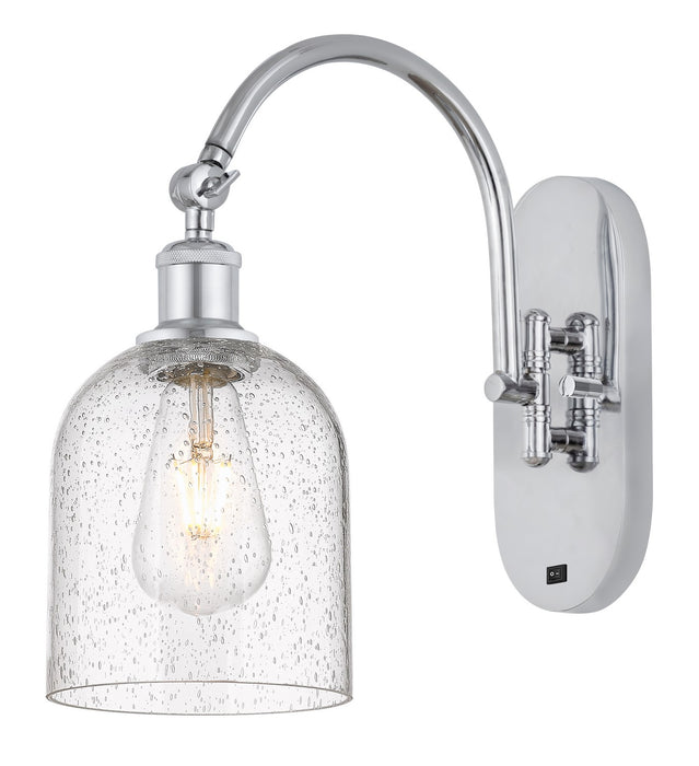 Innovations 518-1W-PC-G558-6SDY One Light Wall Sconce, Polished Chrome