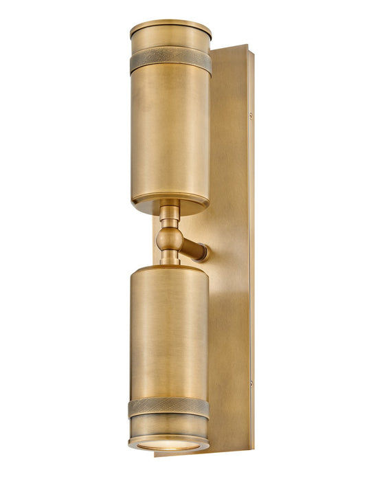 Hinkley 28814HB LED Wall Mount, Heritage Brass
