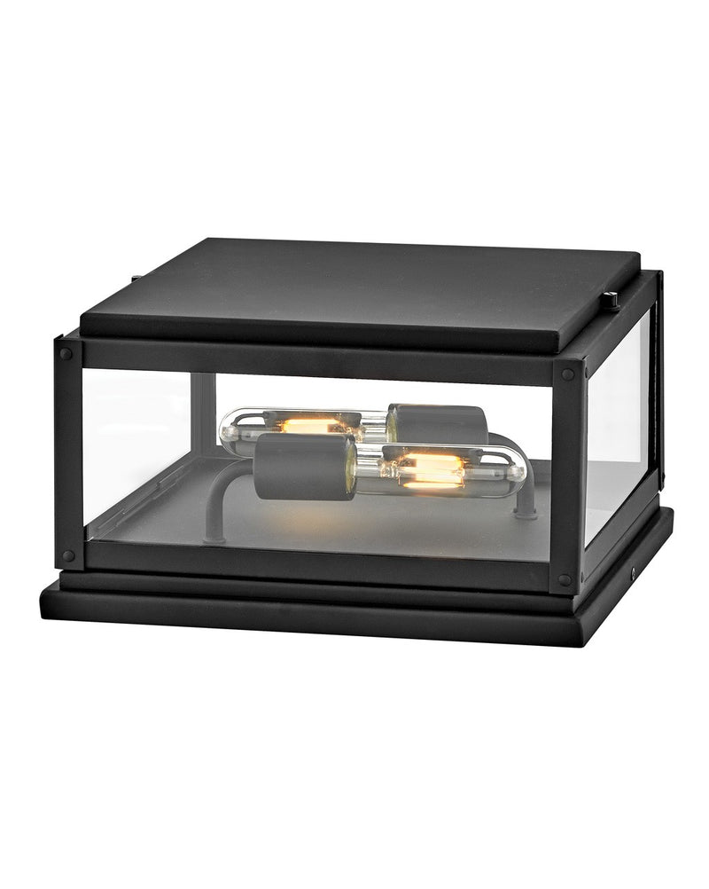 Hinkley 28858BK-LV LED Pier Mount, Black