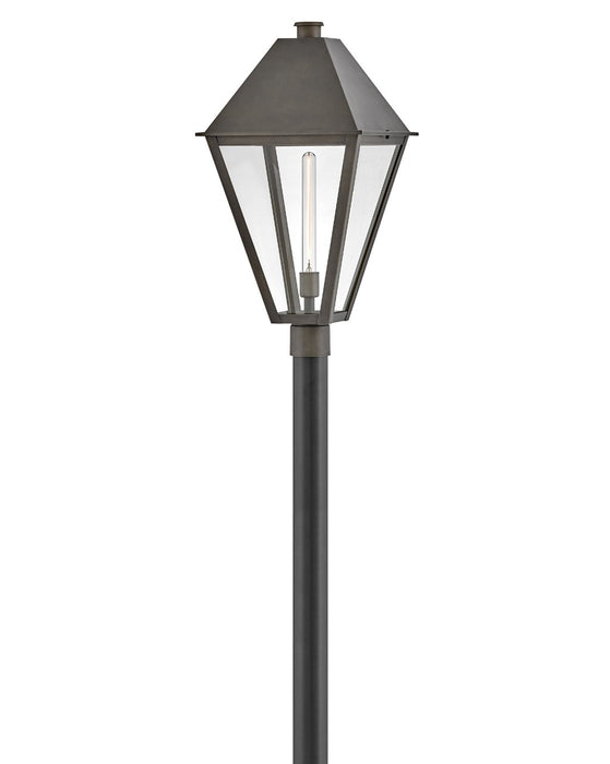 Hinkley 28861BLB LED Post Mount, Blackened Brass