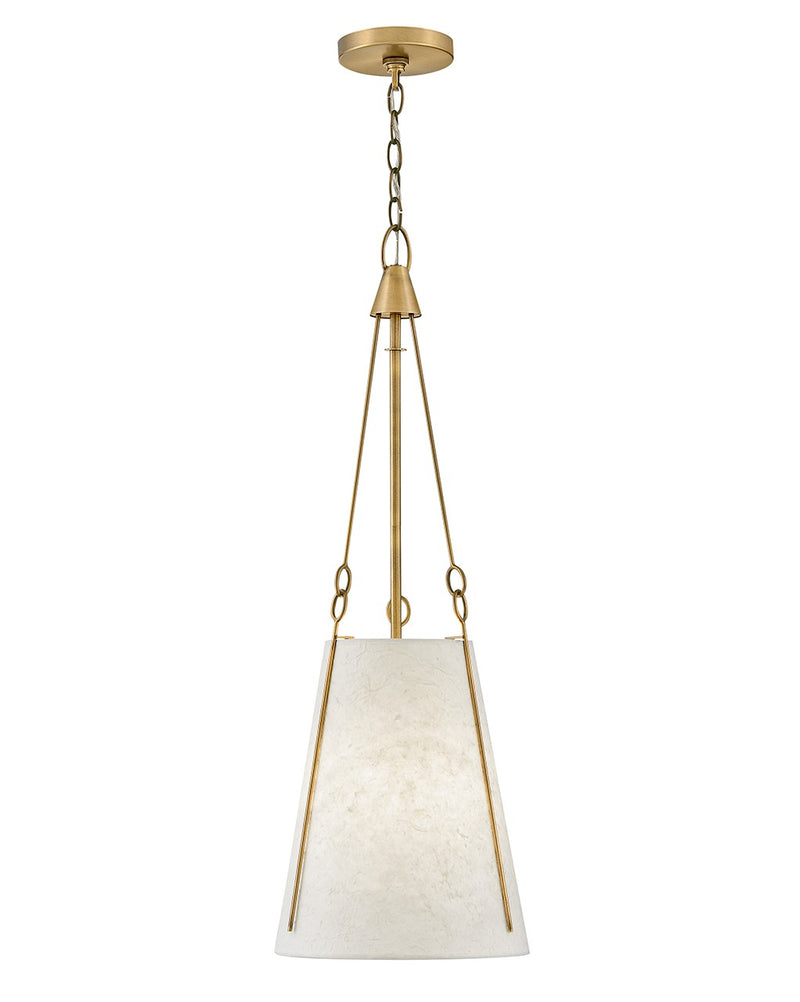 Hinkley 45027LDB LED Pendant, Lacquered Dark Brass