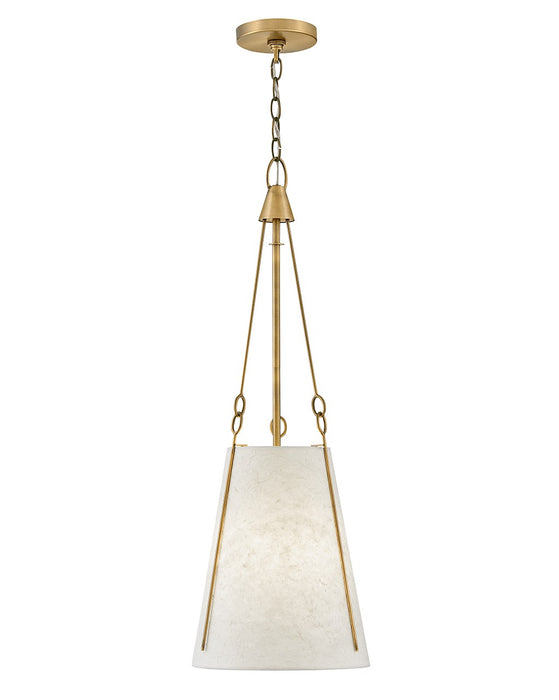 Hinkley 45027LDB LED Pendant, Lacquered Dark Brass