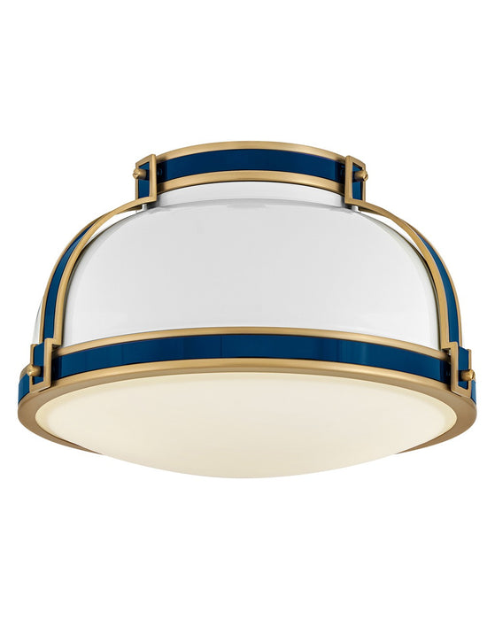 Hinkley 46351GW-LCB LED Flush Mount, Gloss White