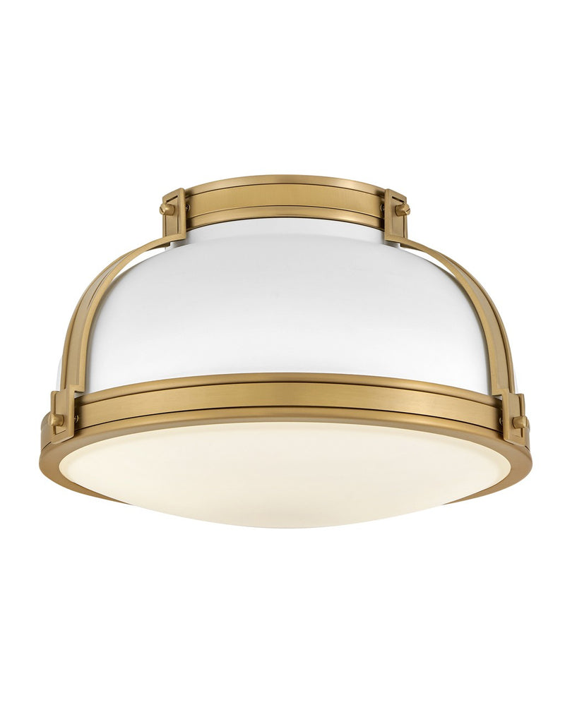 Hinkley 46351MW-LCB LED Flush Mount, Matte White