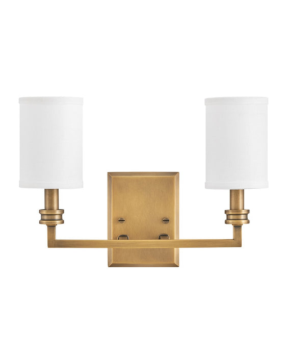 Hinkley 46412HB LED Wall Sconce, Heritage Brass