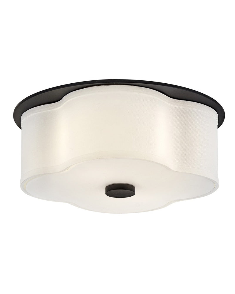 Hinkley 46441BK LED Flush Mount, Black