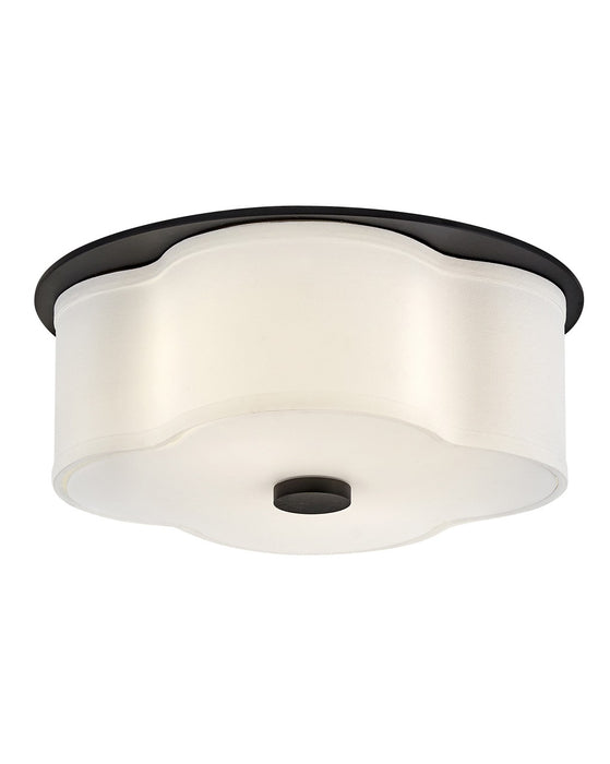 Hinkley 46441BK LED Flush Mount, Black