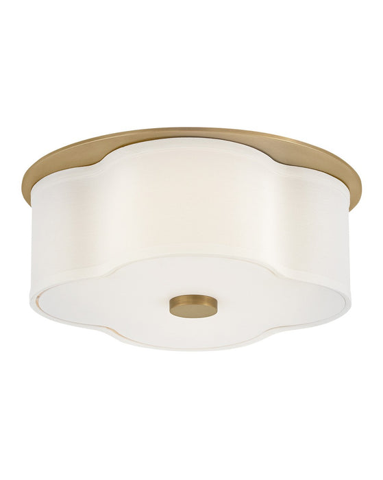 Hinkley 46441HB LED Flush Mount, Heritage Brass
