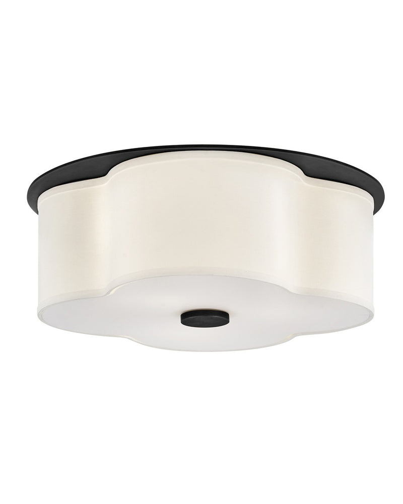 Hinkley 46443BK LED Flush Mount, Black