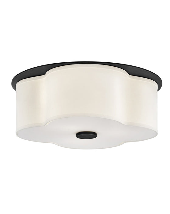 Hinkley 46443BK LED Flush Mount, Black