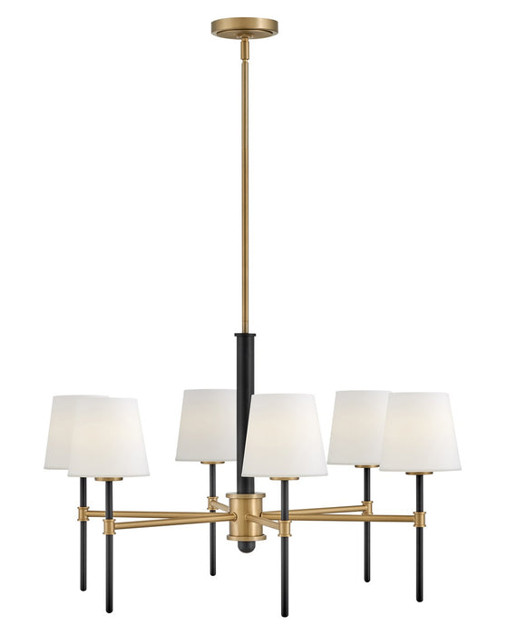 Hinkley 46954BK-LCB LED Chandelier, Black