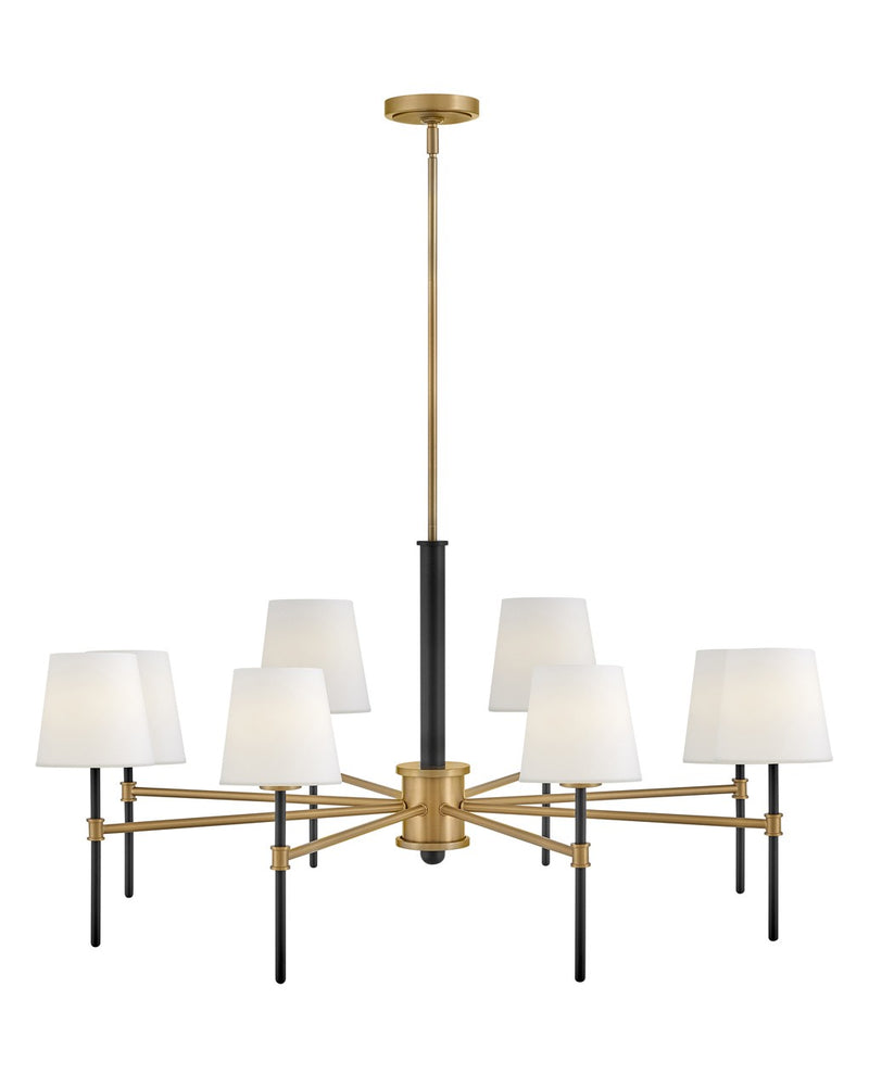 Hinkley 46956BK-LCB LED Chandelier, Black