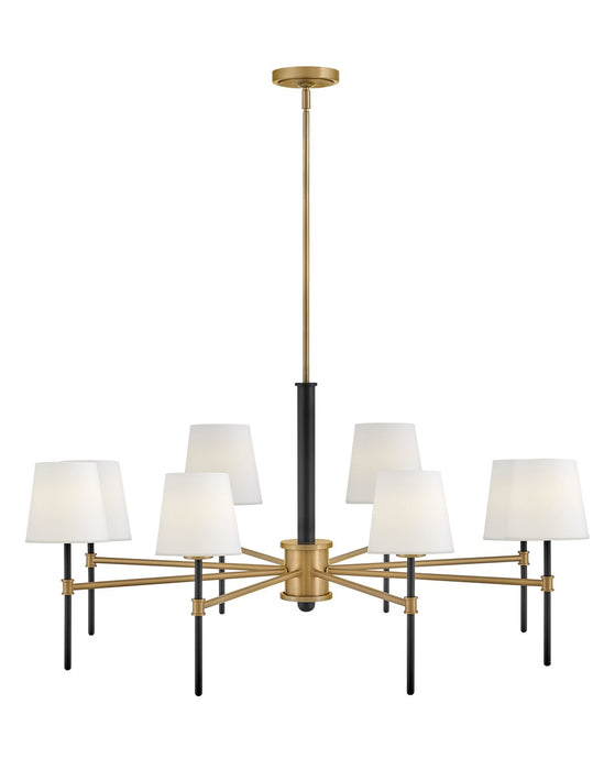 Hinkley 46956BK-LCB LED Chandelier, Black
