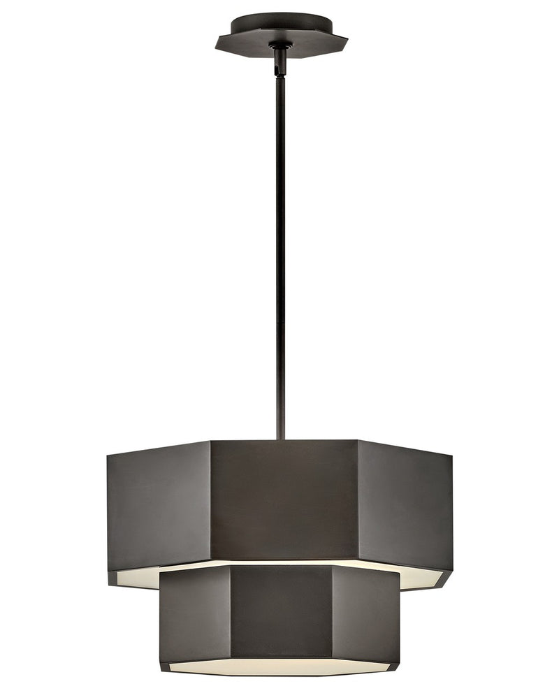 Hinkley 46991BX LED Convertible Flush Mount, Black Oxide